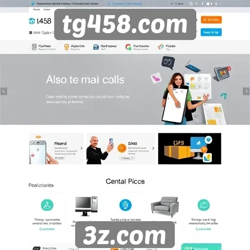 Avaliação da interface e navegação do site tg458.com